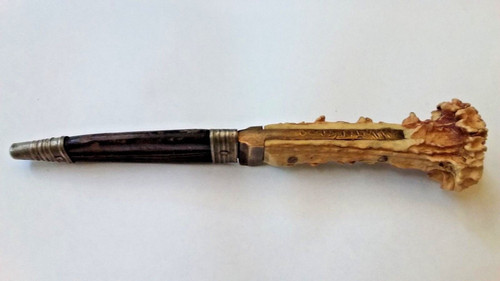 Coltello da caccia a lama fissa, fine XIX secolo