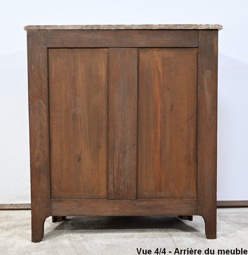 Small Violet and Rosewood Tombeaux Chest of Drawers, Louis XIV style - 2nd half of the 19th century