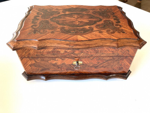 Marquetry box, Napoleon III period