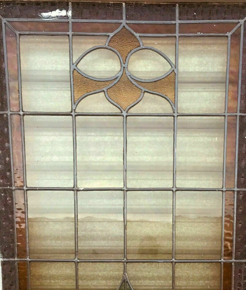 Separation Of Three Art Deco Stained Glass Doors 1900s