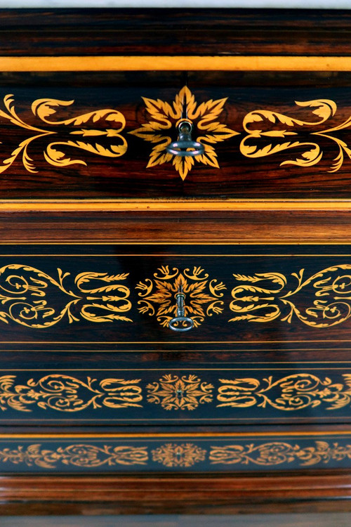 Charles X period chest of drawers