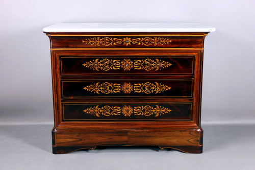 Charles X period chest of drawers