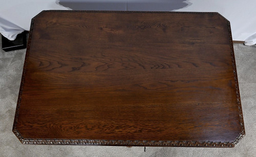 Desk table in the Gothic Renaissance style - Late 19th century