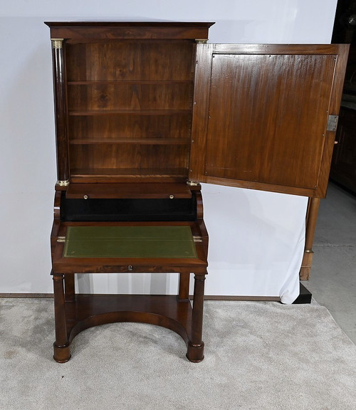 Small Cylinder Desk, Empire Period - Early 19th Century