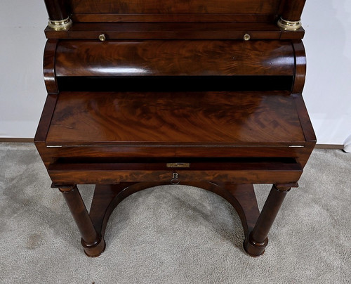 Small Cylinder Desk, Empire Period - Early 19th Century