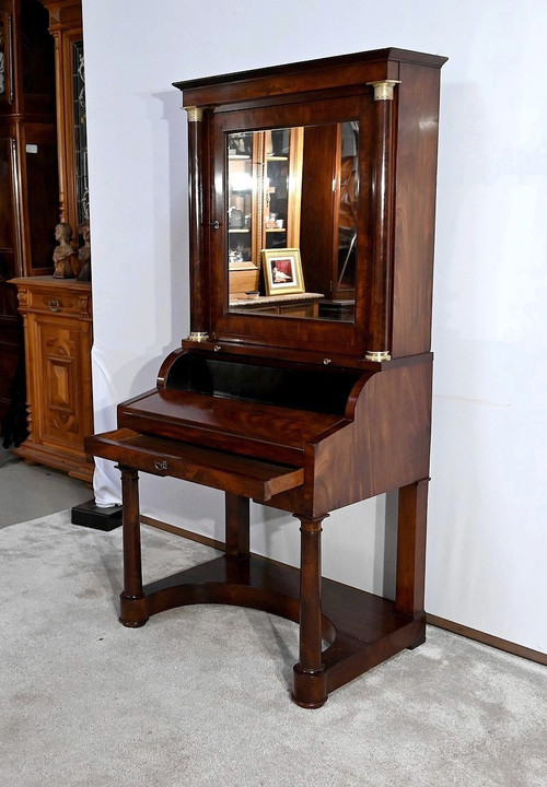 Small Cylinder Desk, Empire Period - Early 19th Century