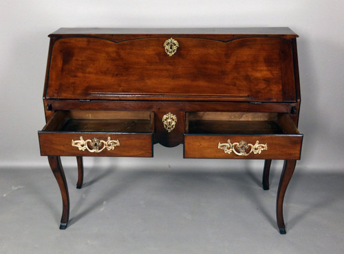 Donkey's Back Desk In 18th Century Walnut