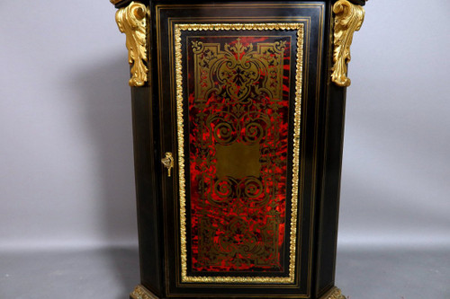 Napoleon III Period Corner In 19th Century Marquetry