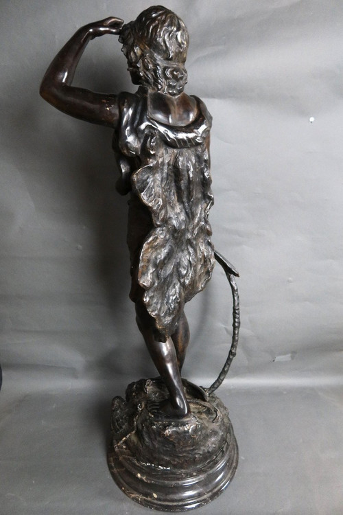 Large Bronze after Moreau the Hunter 20th