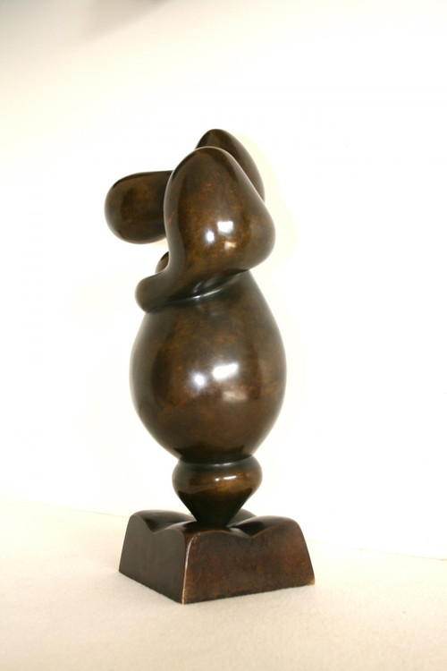 Sculpture en Bronze, La Maternité, signée Igor Balarin, 20ème