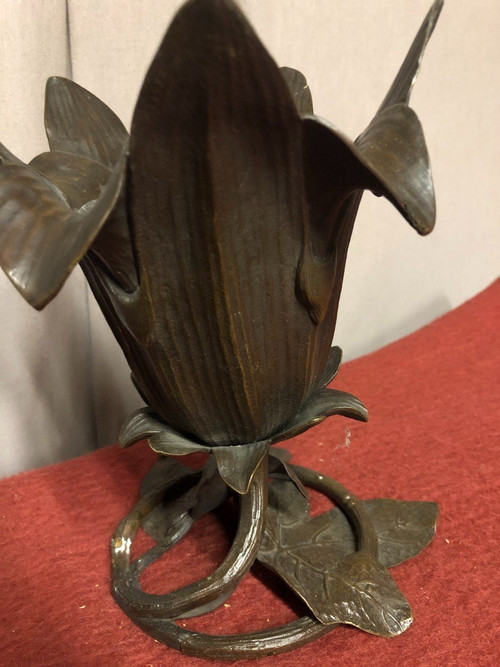 Vase En Bronze