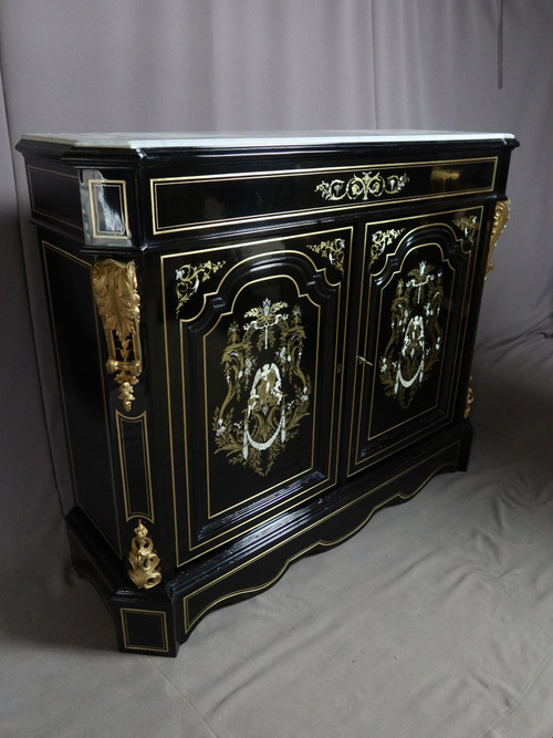 Buffet In Ebony, Napoleon III Period