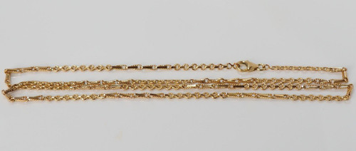 Old 18kt Yellow Gold Chain