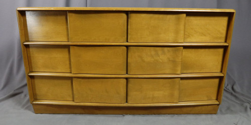 Vintage beech chest of drawers