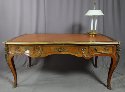 Louis XV Style Desk With Zippers