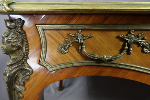 Louis XV Style Desk With Zippers