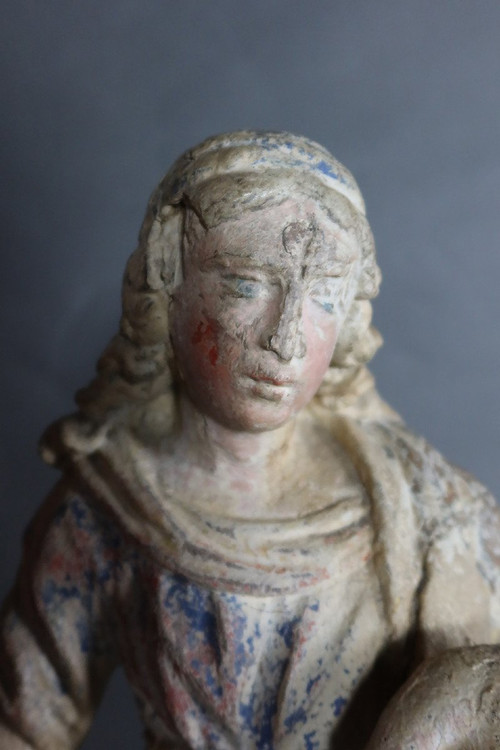 Scultura "Madonna col Bambino" fine XVII secolo