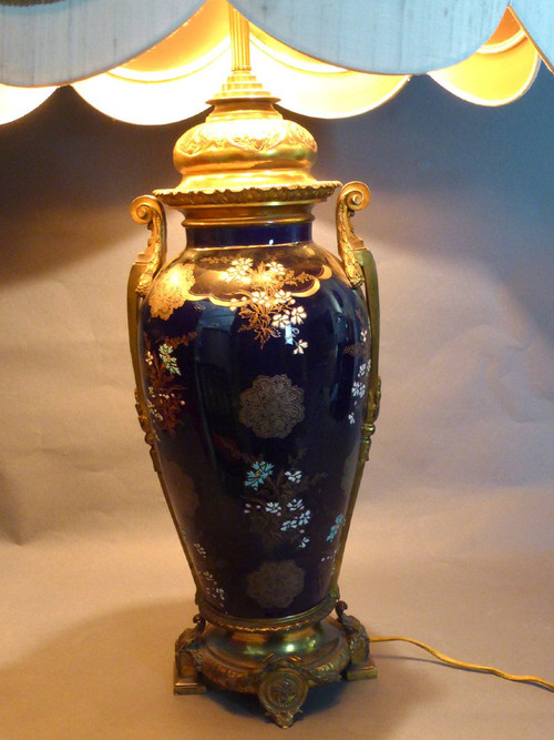 Pair Of 19th Century Gilt Bronze Lamps