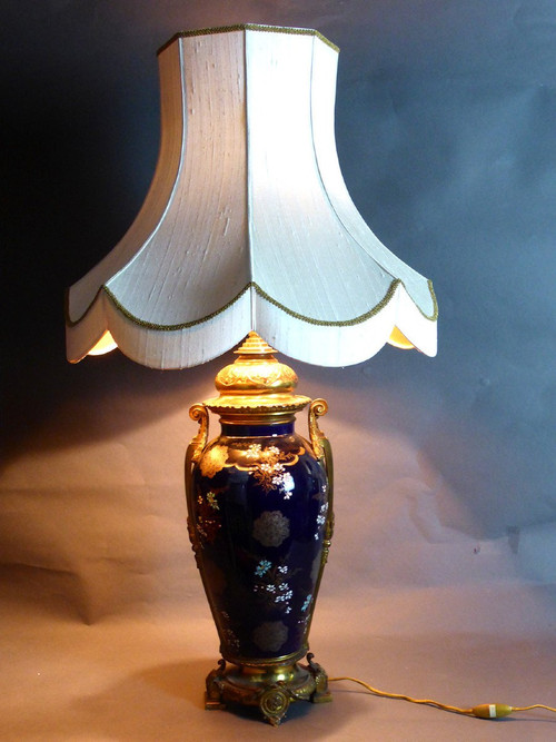 Pair Of 19th Century Gilt Bronze Lamps