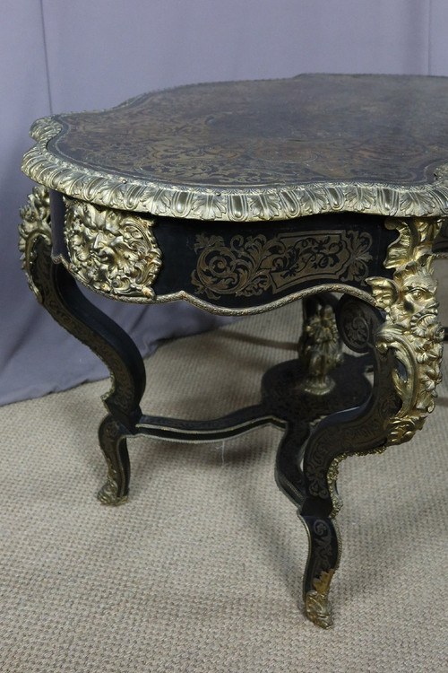 Boulle Middle Table 19th Century