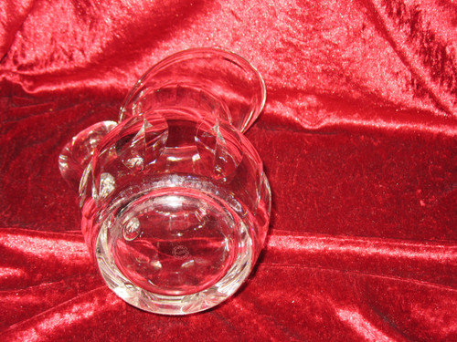 Cristal Saint Louis carafe and pitcher in cut crystal from the 20th century