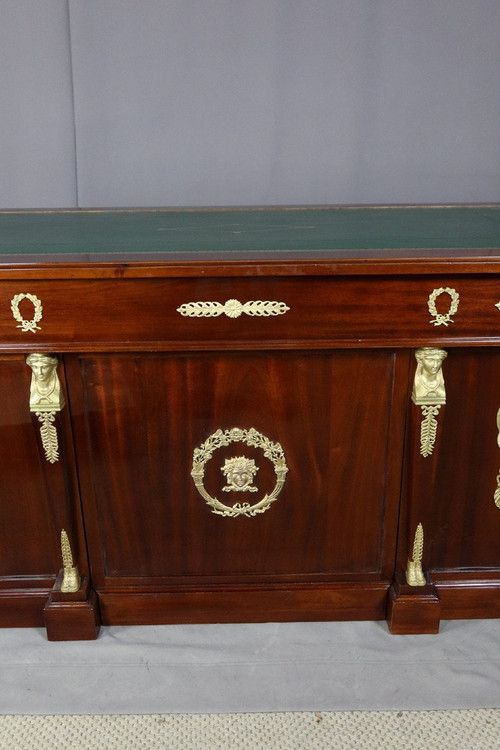 Empire mahogany desk 19th century