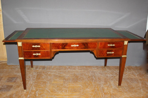 Large Flat Restoration Style Desk In Mahogany XX