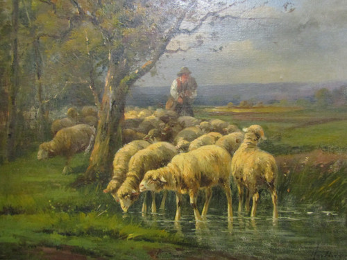 Sheep painting