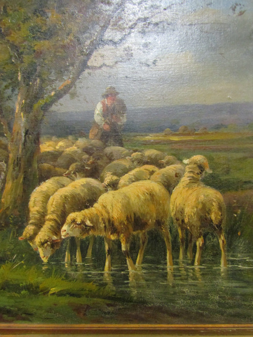 Sheep painting