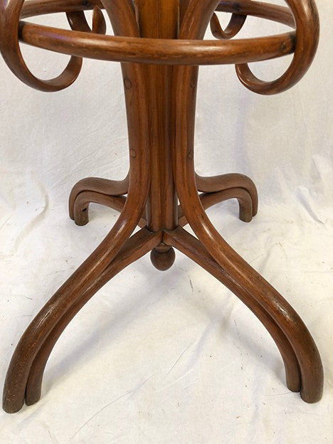 Parrot coat rack, curved wood, art nouveau period (Jacob & Josef Kohn?)