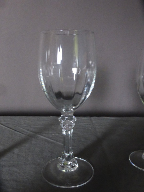 Service De Verres En Cristal 47 Pièces