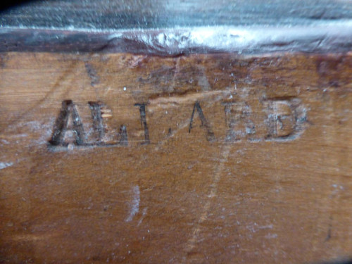 Suite Of Six Charles X Chairs Stamped "Allard"