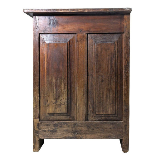 Commode Rustique Bois Blanc Fin XVIIIème, Début XIXème