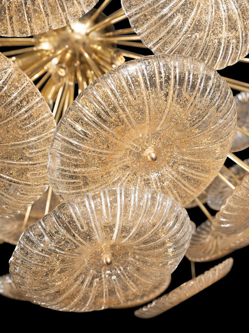 Murano Glass Chandelier, 20th Century