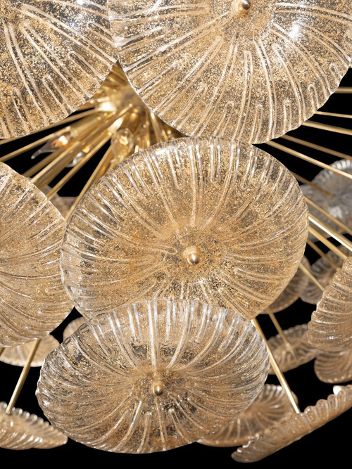 Murano Glass Chandelier, 20th Century