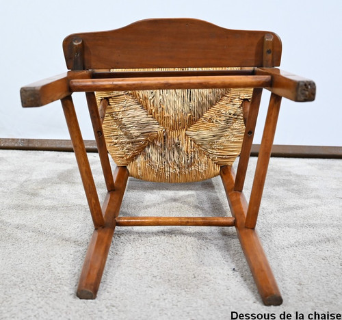 Child's High Chair in Cherry - Mid-19th Century