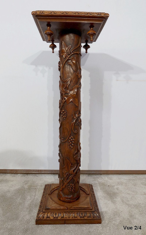 Oak Column, Art Nouveau – 1920