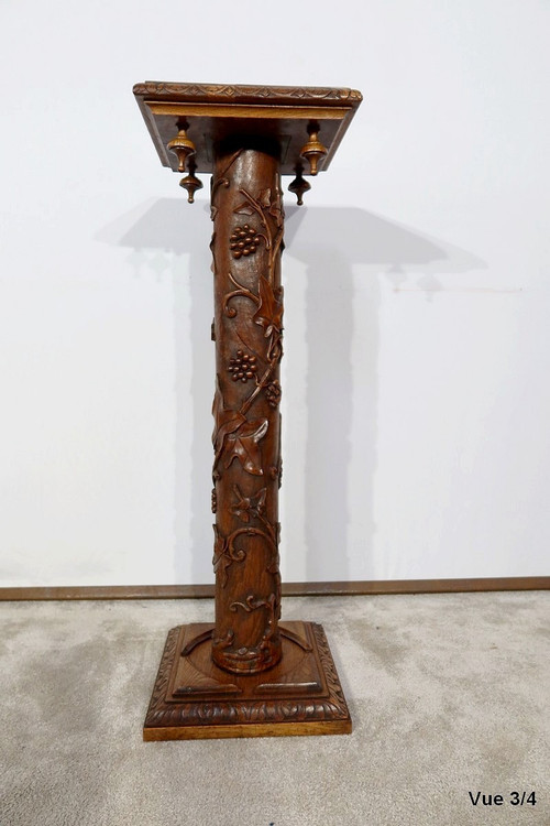 Oak Column, Art Nouveau – 1920