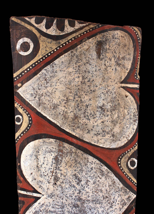 Painted bark, tribal art, Oceanian art, Oceania, traditional painting, drawings, Papua New Guinea