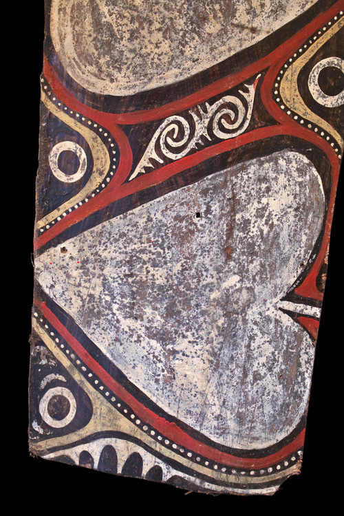 Painted bark, tribal art, Oceanian art, Oceania, traditional painting, drawings, Papua New Guinea