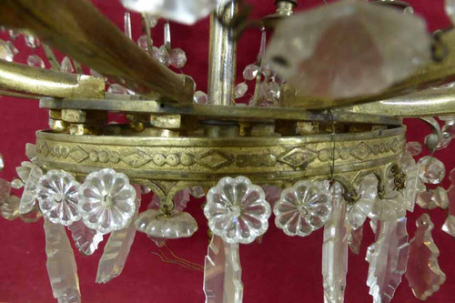 Grand Lustre d'époque Empire, XIXème Siècle