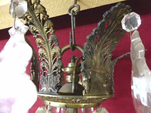 Grand Lustre d'époque Empire, XIXème Siècle