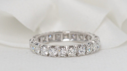 American Platinum and Diamond Wedding Ring