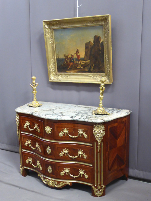 Regency Style Marquetry Commode