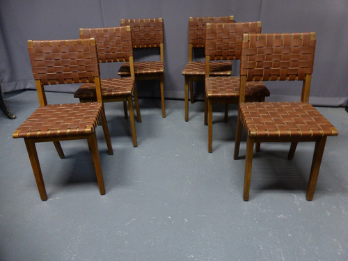 6 Chaises Jens Risom