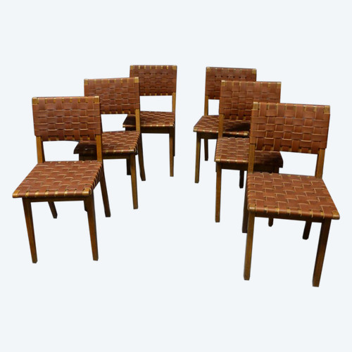 6 Chaises Jens Risom