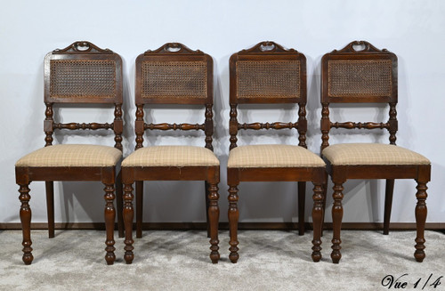 Suite de 4 Chaises, époque Louis Philippe – 2ème partie XIXe