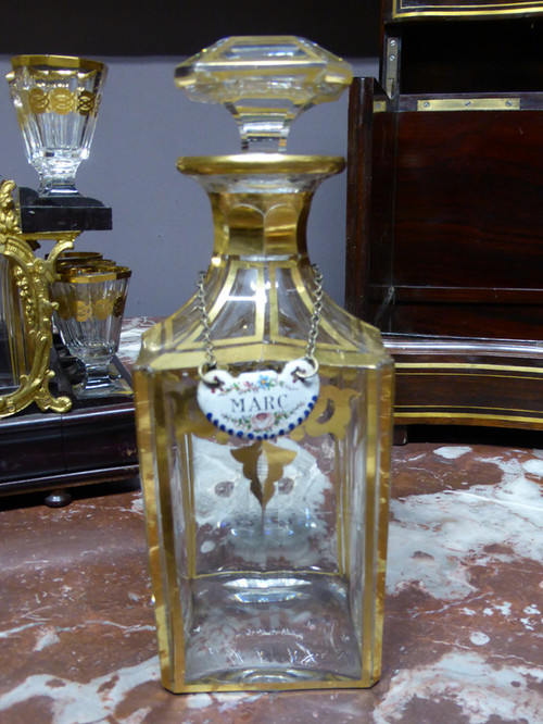 Boulle Marquetry Liqueur Cellar, Napoleon III Period