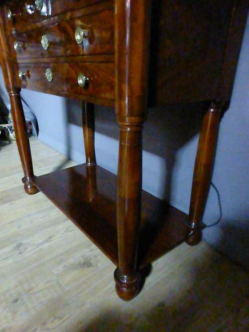 Mahogany Drawer Console