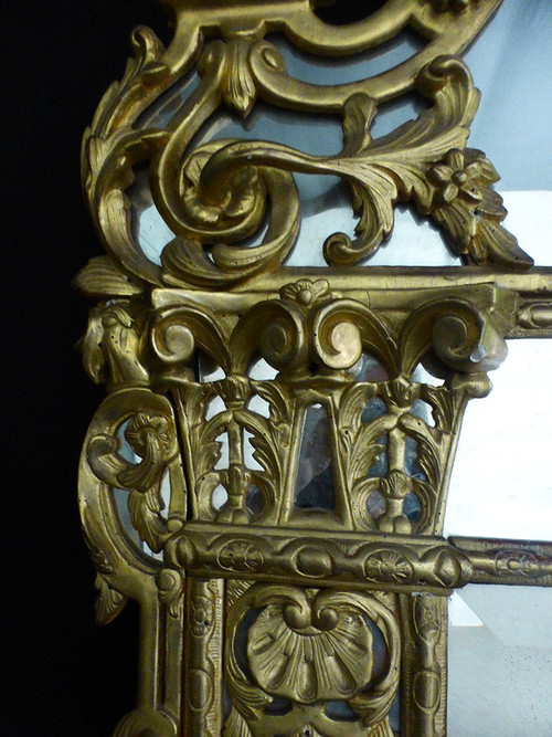 Large Regency mirror